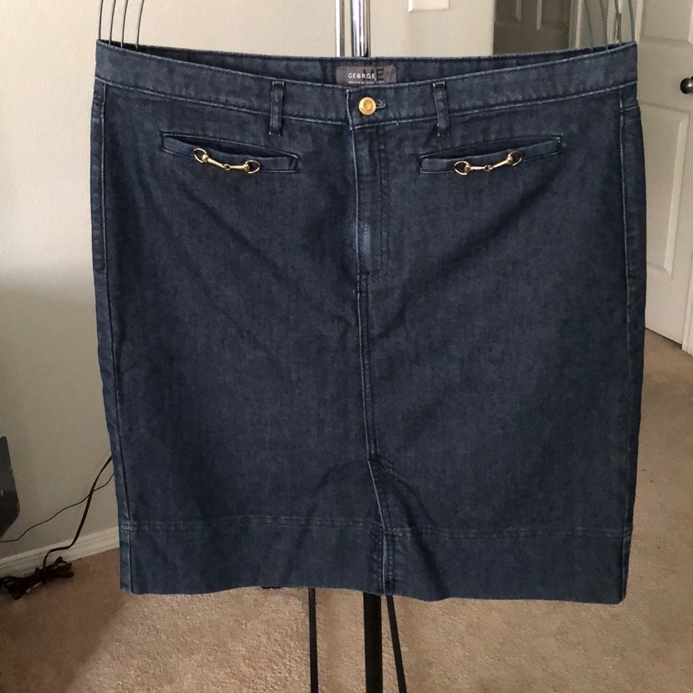 Denim skirt